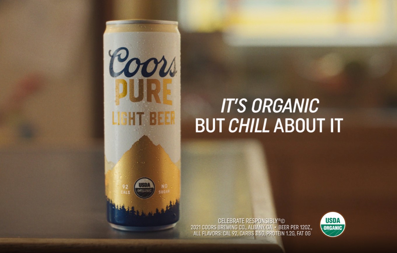 Coors Pure debuts first ads celebrating everyday